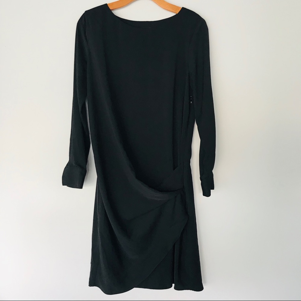 ALL SAINTS Long Sleeve Little Black Dress Size 2
